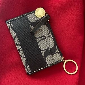 Coach key ring /card case